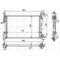 Radiator apa NRF 53981
