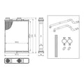 Radiator habitaclu NRF 54434