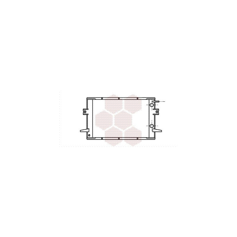 Radiator apa VAN WEZEL 28002026