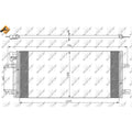 Radiator clima NRF 35316