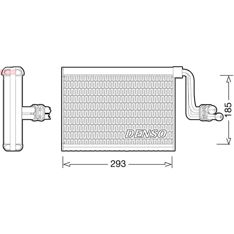 Vaporizator clima DENSO DEV05002