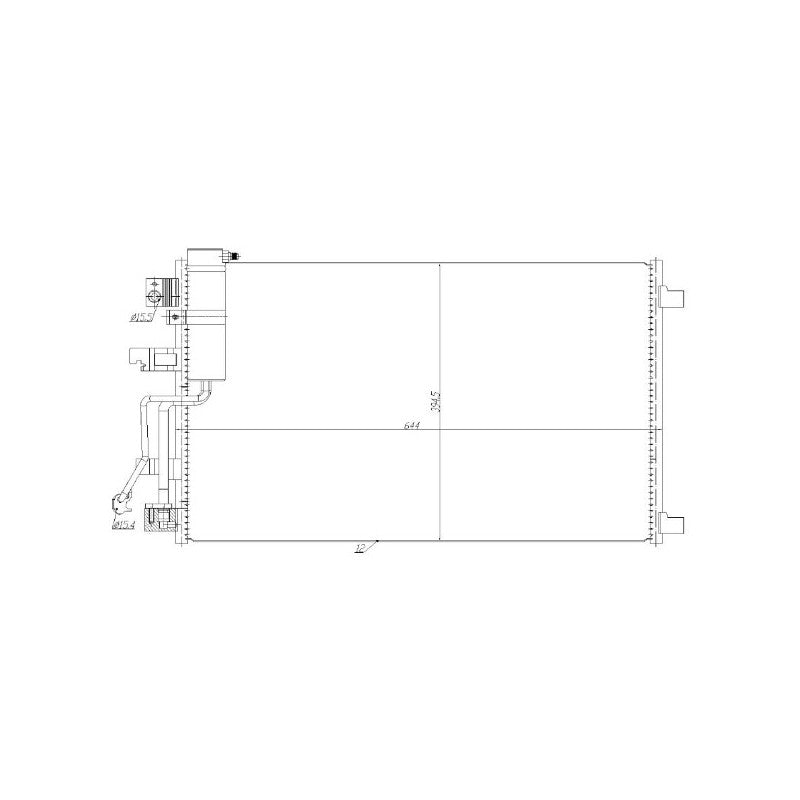 Radiator clima MTR 13054831