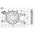Ventilator racire NRF 47757