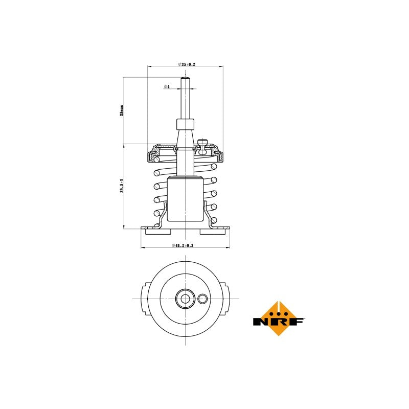 Termostat NRF 725093