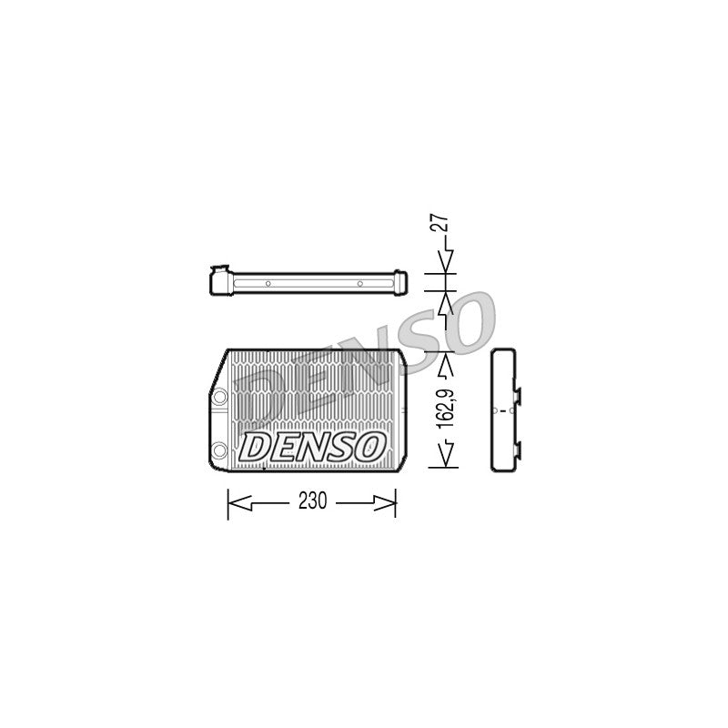 Radiator habitaclu DENSO DRR09034