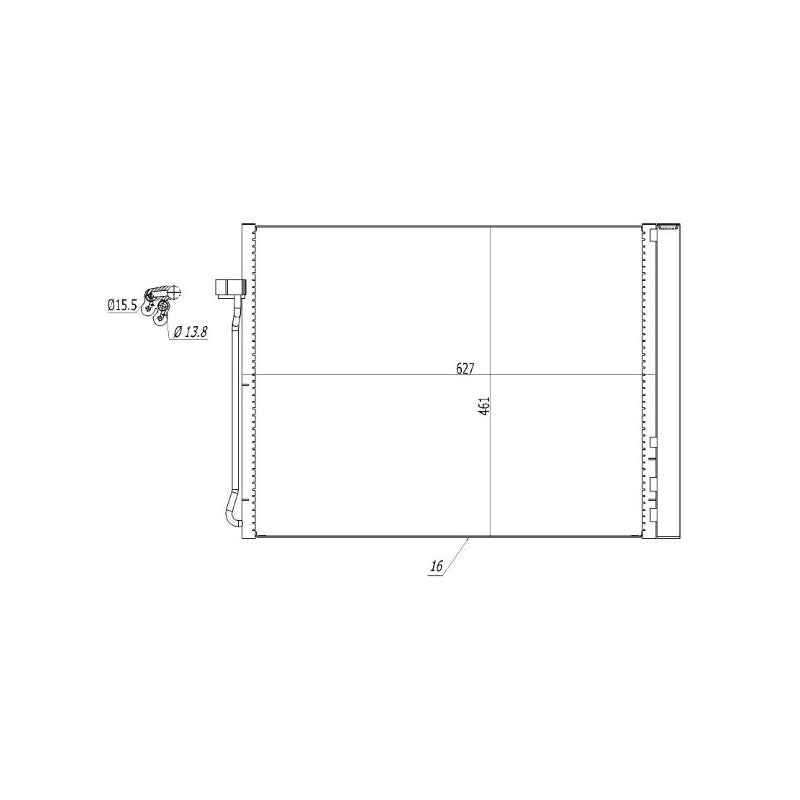 Radiator clima MTR 13054557
