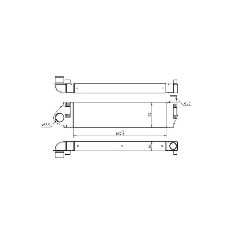 Intercooler MTR 13054393