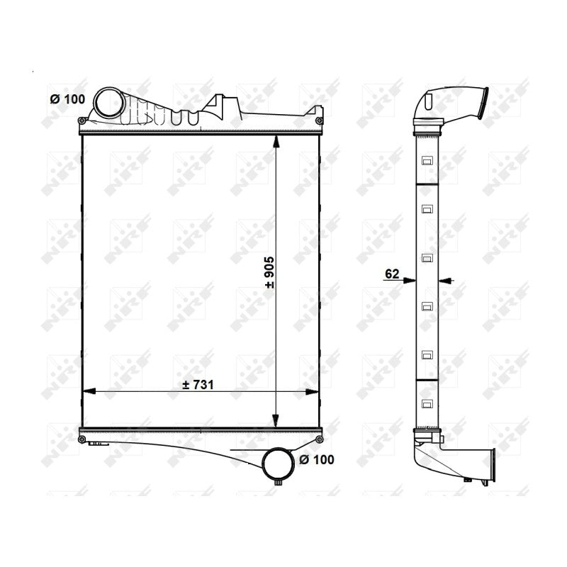 Intercooler NRF 30225