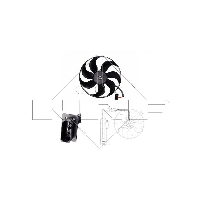 Ventilator racire NRF 47204