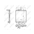 Radiator apa NRF 53825