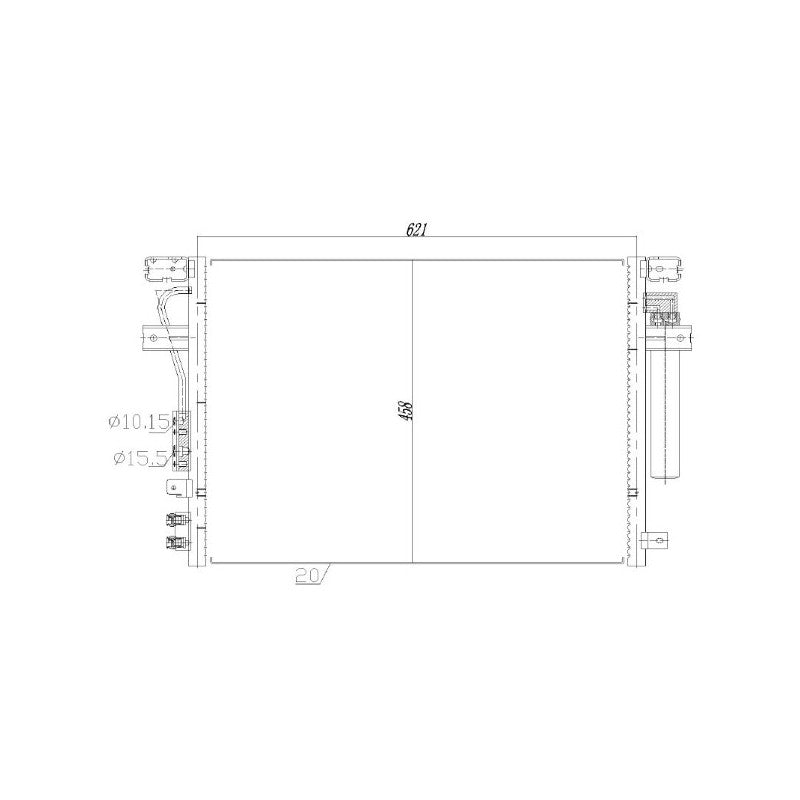 Radiator clima MTR 13054827