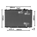 Radiator apa NRF 59233