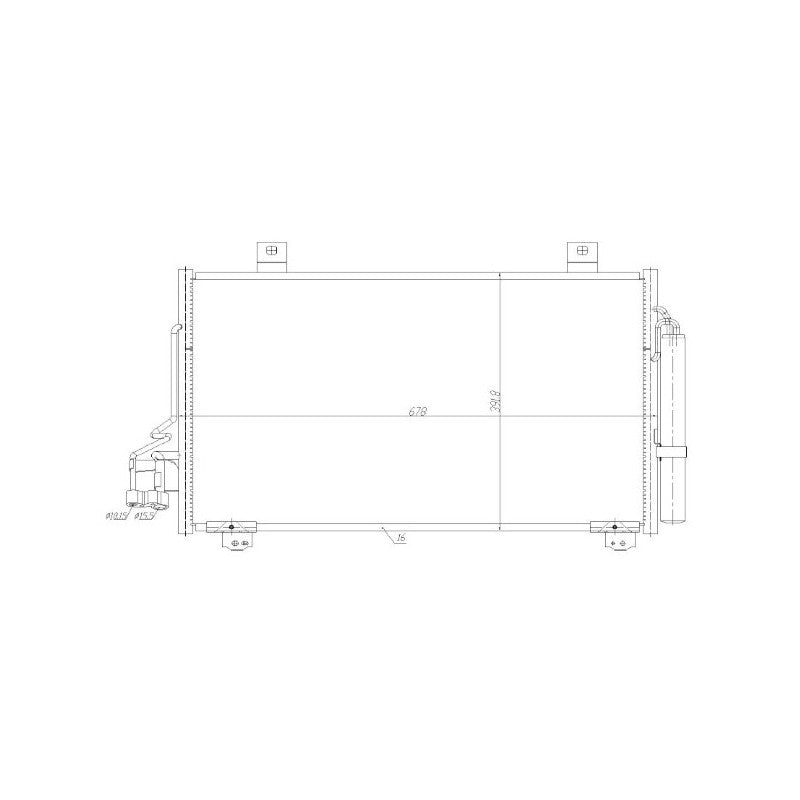 Radiator clima MTR 13054745