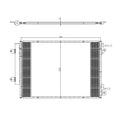 Radiator clima NRF 350472