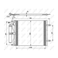 Radiator clima NRF 35784