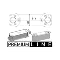Intercooler MAHLE CI 231 000P