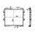 Radiator apa NRF 58491