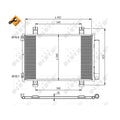 Radiator clima NRF 35854