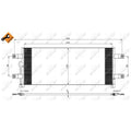 Radiator clima NRF 350075