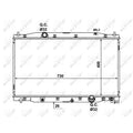 Radiator apa NRF 58457