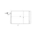 Radiator clima MTR 13054381
