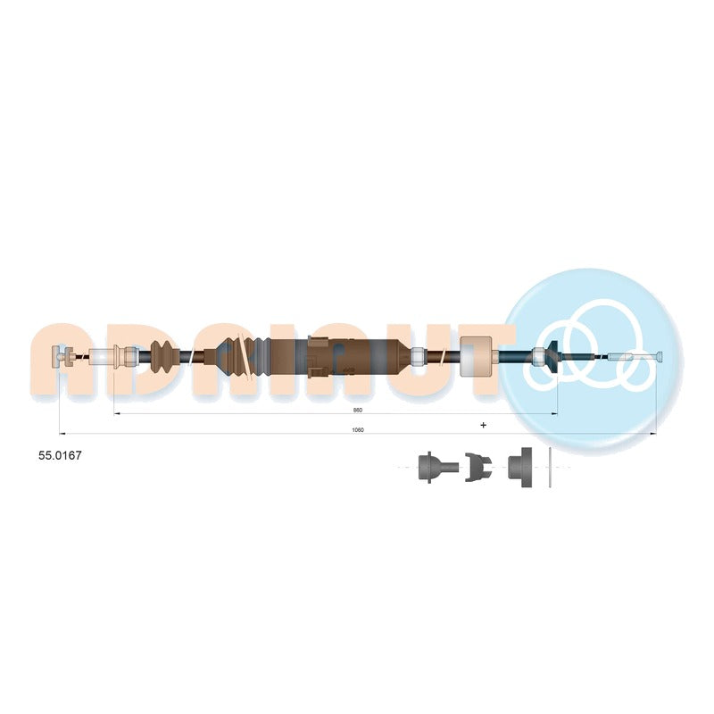 Radiator apa NRF 550167