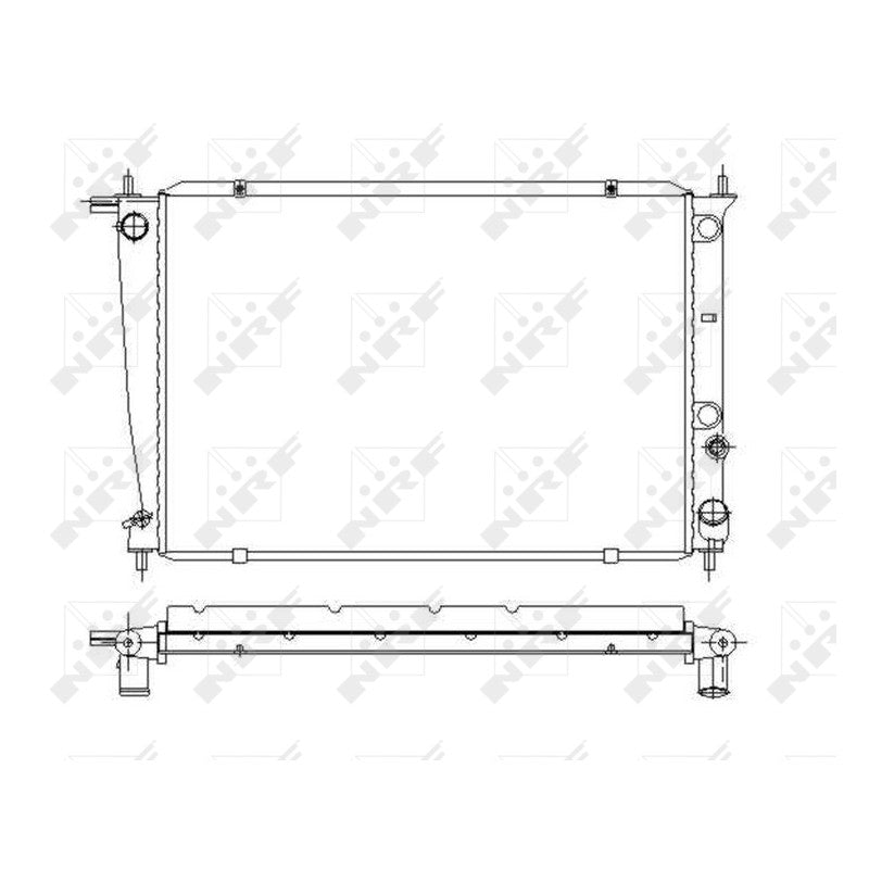 Radiator apa NRF 53371
