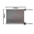 Radiator habitaclu NRF 54447