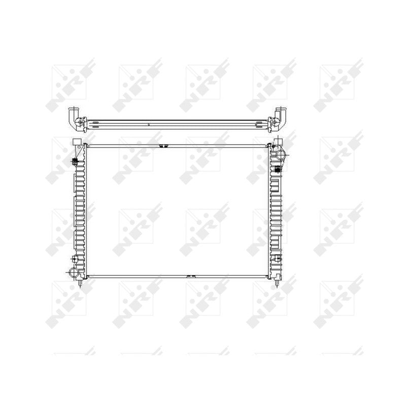Radiator apa NRF 55444