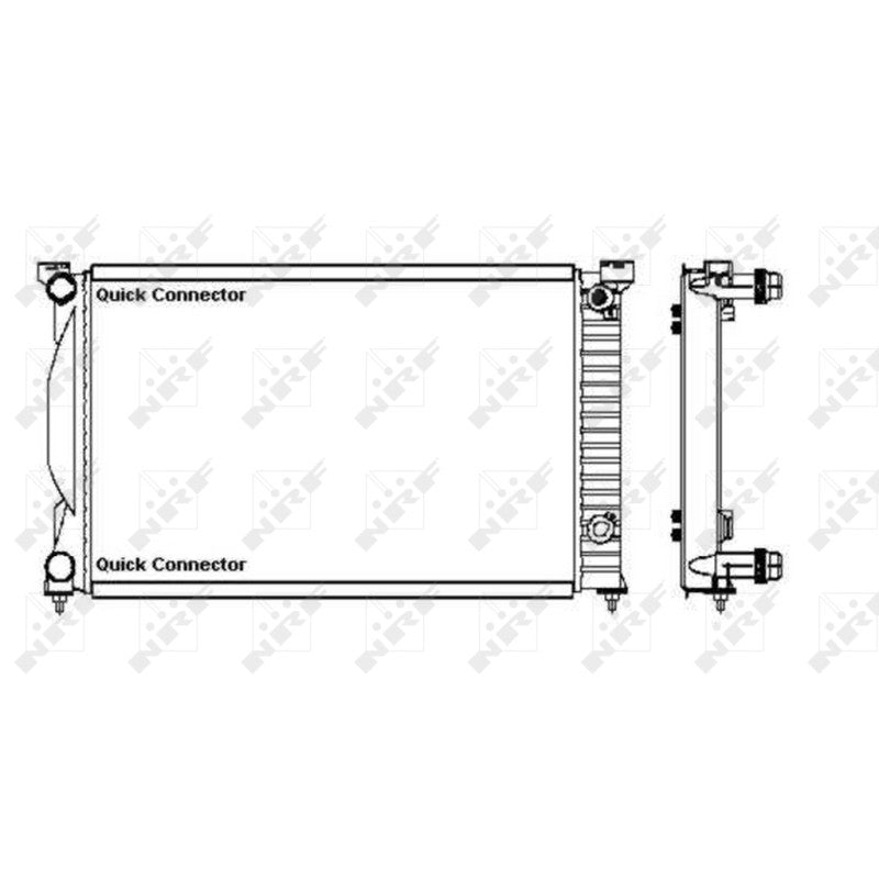 Radiator apa NRF 50543A
