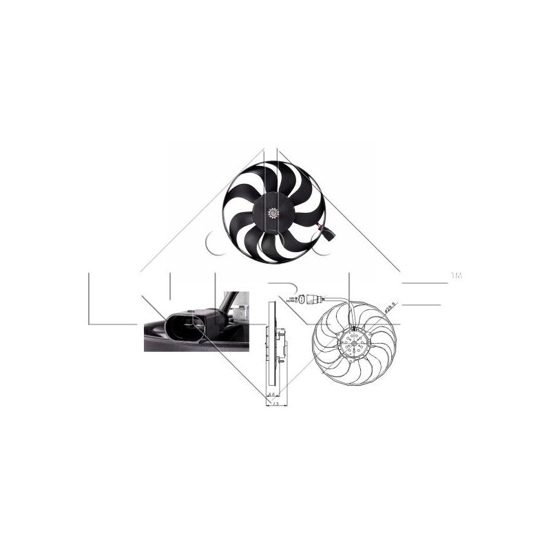 Ventilator racire NRF 47381
