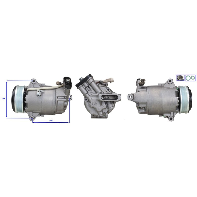 Compresor clima LUCAS ACP346