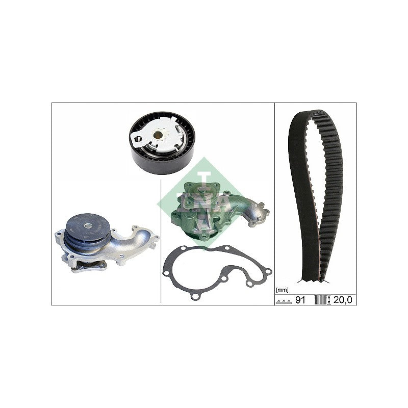 Kit distributie cu pompa apa INA 530 0142 30