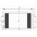 Radiator clima NRF 35752