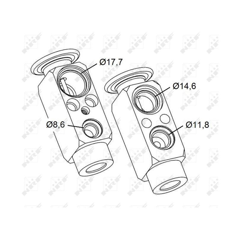 Supapa expansiune clima NRF 38479