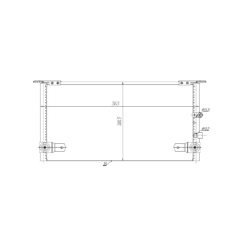 Radiator clima MTR 13054467