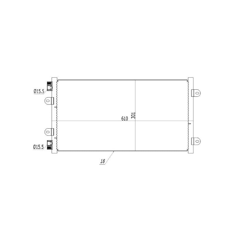 Radiator clima MTR 13054401