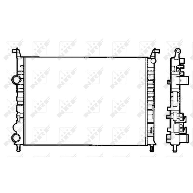 Radiator apa NRF 58195