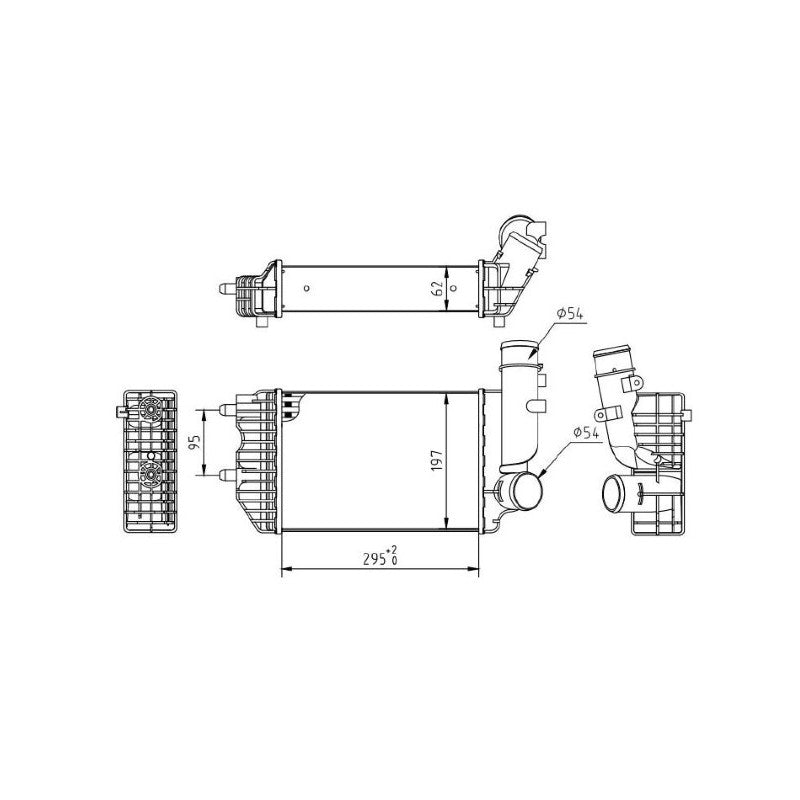 Intercooler MTR 13054668