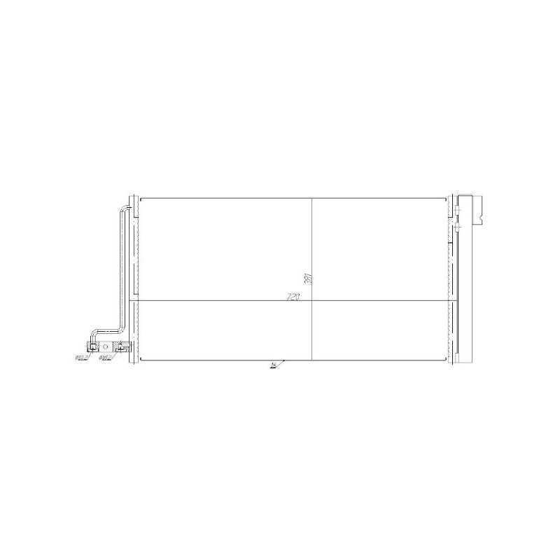 Radiator clima MTR 13054893