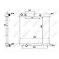 Radiator apa NRF 50439