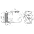 Compresor clima NRF 32250
