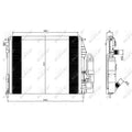 Radiator clima NRF 35547