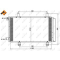 Radiator clima NRF 35782