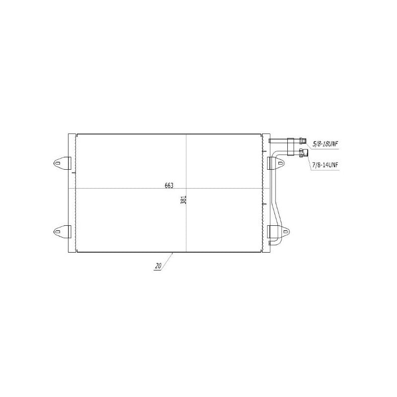 Radiator clima MTR 13054518