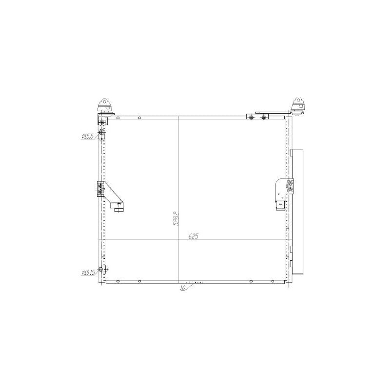 Radiator clima MTR 13054587