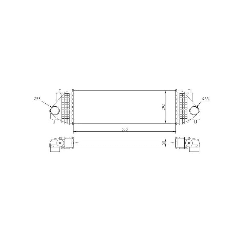Intercooler MTR 13054864