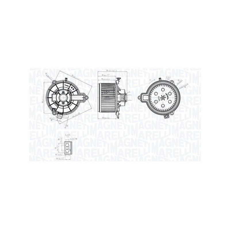 Ventilator habitaclu MAGNETI MARELLI 069412782010