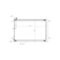 Radiator clima MTR 13054505