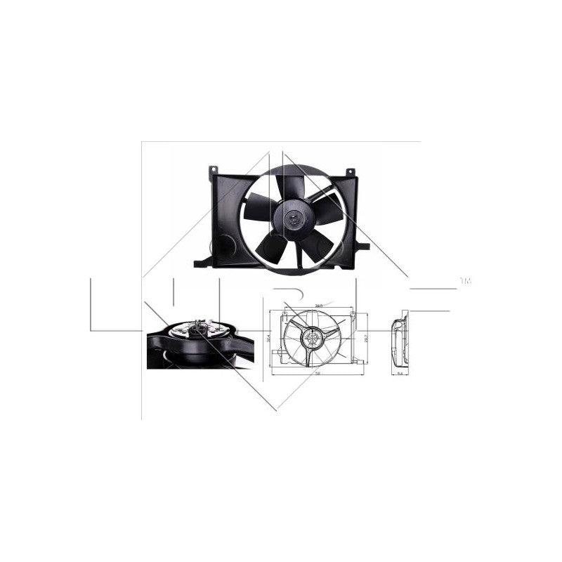 Ventilator racire NRF 47009